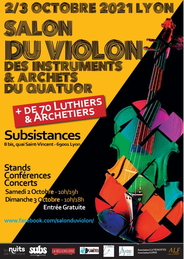 Salon du violon - Octobre 21